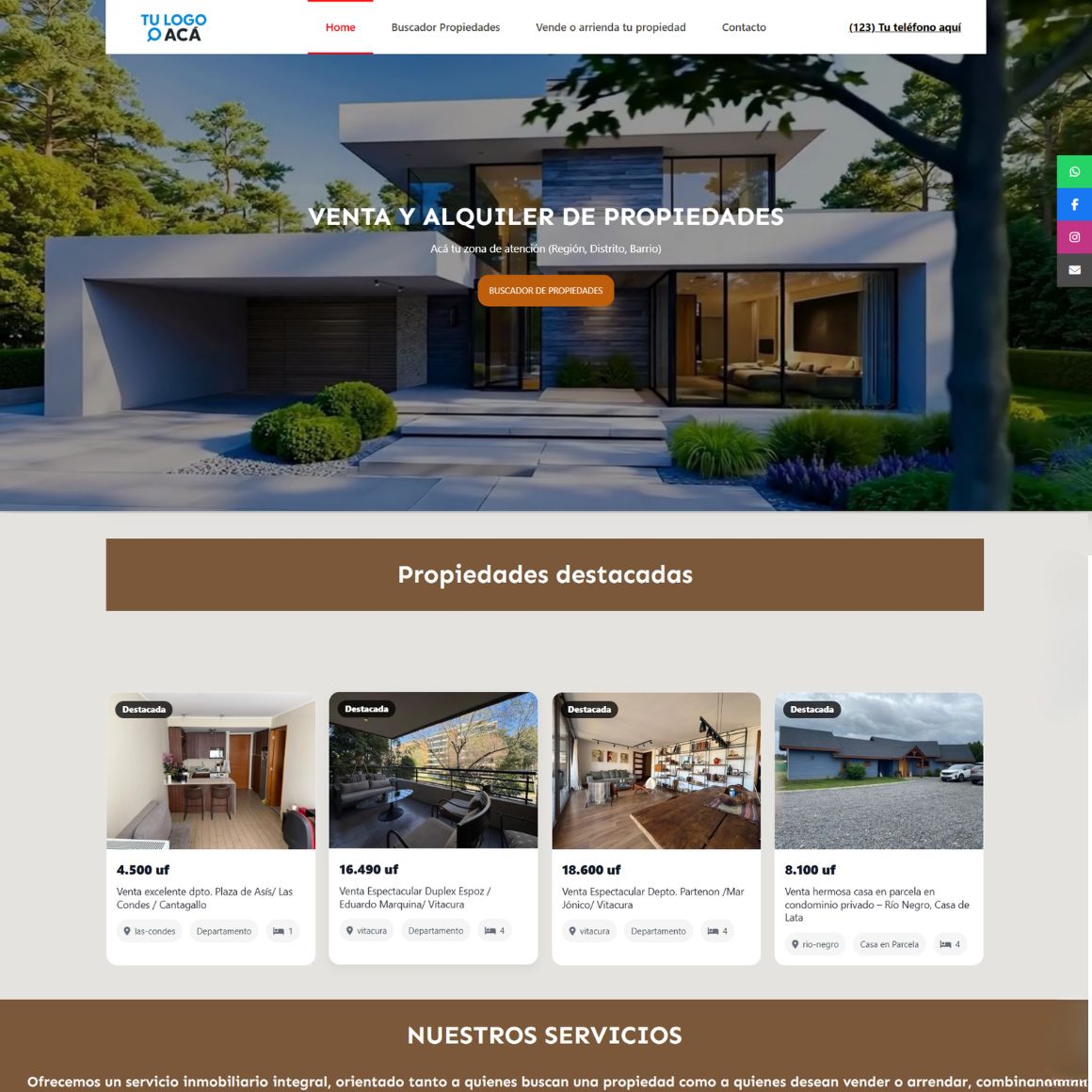 Plantilla Web
